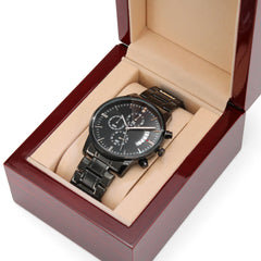 Man of God Men's Watch – Christian Gift for Dad, Grandpa or Brotherd